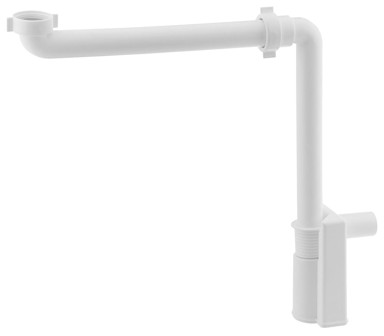 BRUCKNER Namještajni sifon MURALES 5/4", odvod 32 mm, bijela